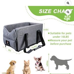 # GearKing Pet Car Seat In Excellent Condition Like New